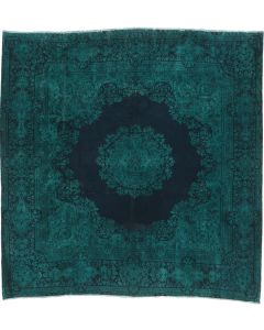 Vintage Overdyed With Dark Green 