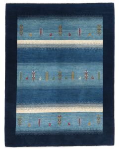 Persian Gabbeh rug Light Blue - 6'6 x 5'1