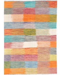 Modern Shirvan Kilim rug- 7'7 x 5'4