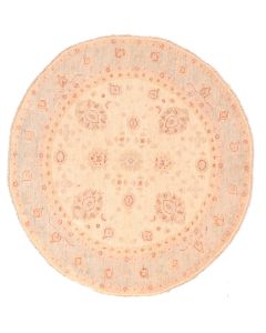 Circular Garous Ziegler design rug -  4'4 x 4'1