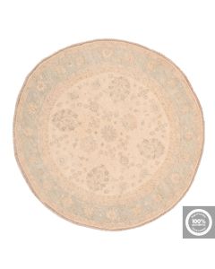 Circular Garous Ziegler Design Rug 4'6 x 4'6