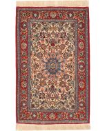 Isfahan silk base rug - 3'5 x 2'3