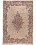 Antique Kerman/Kirman Rug Signed Rashid Farrokhi